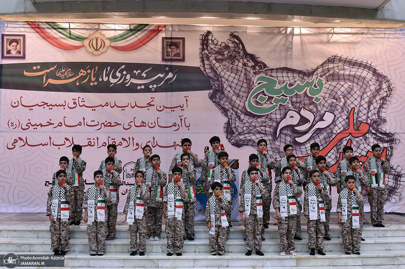 تجدید میثاق بسیجیان با آرمان‌های امام خمینی (س)