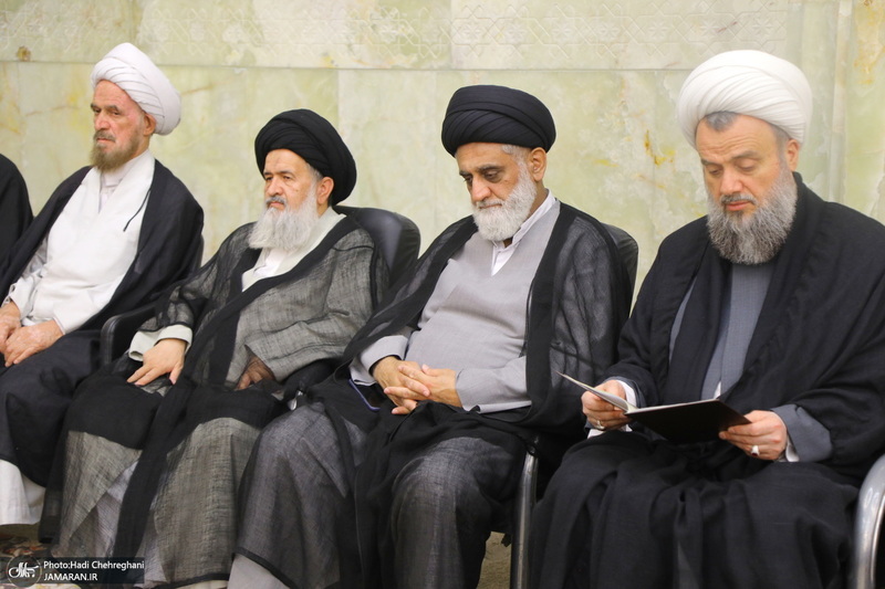 مراسم بزرگداشت آیت الله عباسعلی سلیمانی‎‎ (ره) در قم