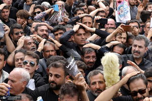 مراسم تشییع پیکر رئیس جمهور شهید در مشهد