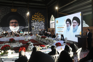 مراسم اولین سالگرد شهادت سید هاشم صفی الدین در دیر قانون لبنان