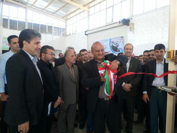 مرکز جمع آوری شیر در نجف آباد افتتاح شد