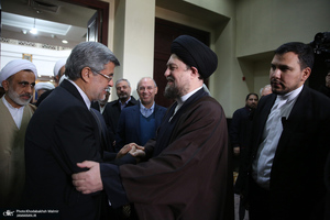 تجدید میثاق رئیس قوه قضاییه و جمعی از اعضای دستگاه قضا با آرمان های حضرت امام خمینی (س)-2