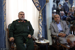 دیدار اعضا و دست اندرکاران ستاد مرکزی سی و ششمین سالگرد بزرگداشت امام خمینی با سید حسن خمینی