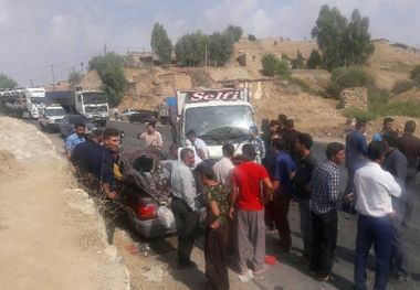 نصادف در جاده پلدختر- خرم آباد سه کشته برجای گذاشت