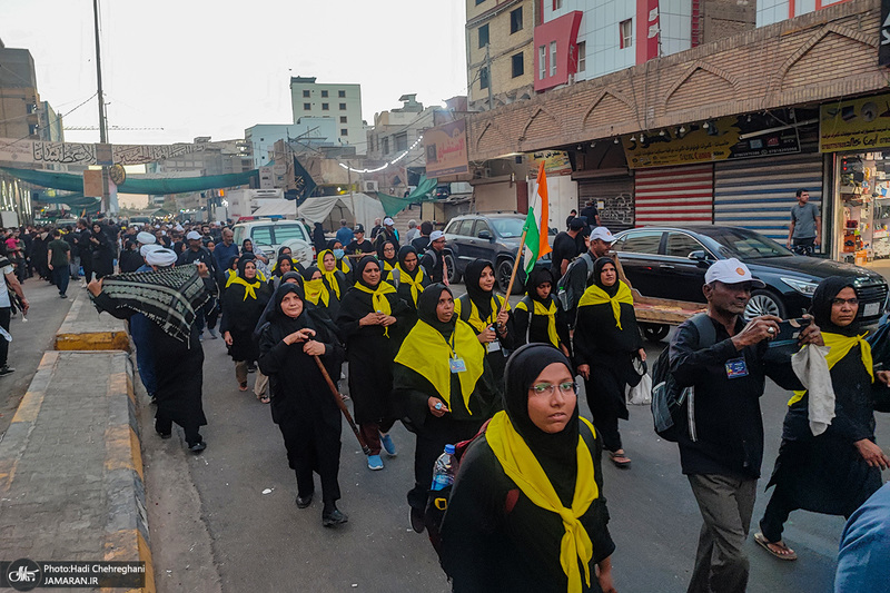 بارگاه ملکوتی امیرالمومنین (ع) چهار روز مانده به اربعین