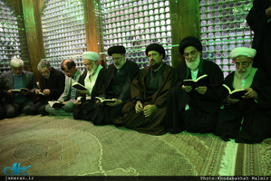 تجدید میثاق رئیس و اعضای مجمع تشخیص مصلحت نظام با آرمان های امام خمینی(س)