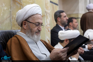 مراسم سالگرد ارتحال آیت الله العظمی بهجت(ره) و بزرگداشت آیت الله ایمانی در قم