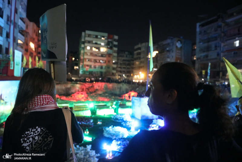 مراسم شب شهادت سید حسن نصرالله