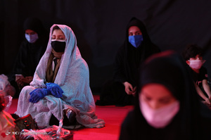 عزاداری شب اول محرم در امام زاده صالح و مسجد ارک تهران 