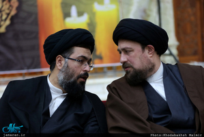 مراسم عزاداری شب شهادت حضرت زهرا(س) در حرم امام خمینی (س)