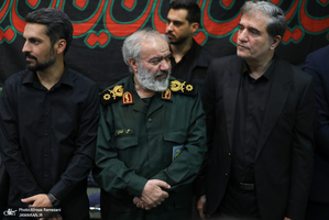 مراسم گرامیداشت سرداران غلامرضا محرابی و مهدی ربانی