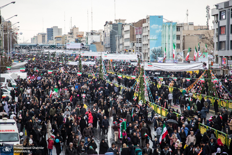 راهپیمایی باشکوه 22 بهمن در قم-5