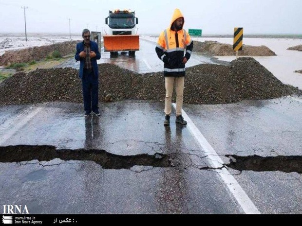 جاده فریمان- تربت جام مسدود شد