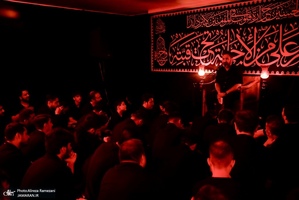 مراسم شب اربعين حسينی در منزل شهید امیرحسین اعتماد سعید