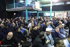 مراسم بزرگداشت همسر آیت الله موسوی بجنوردی (ره) در حسینیه شماره یک جماران-2