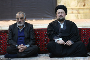 عزاداری شهادت حضرت زهرا (س)  مطهر امام خمینی (س)