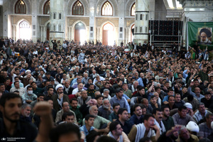 حضور شخصیت‌های سیاسی و مسئولان کشوری و لشکری در مراسم سالگرد ارتحال حضرت امام خمینی (س) -3