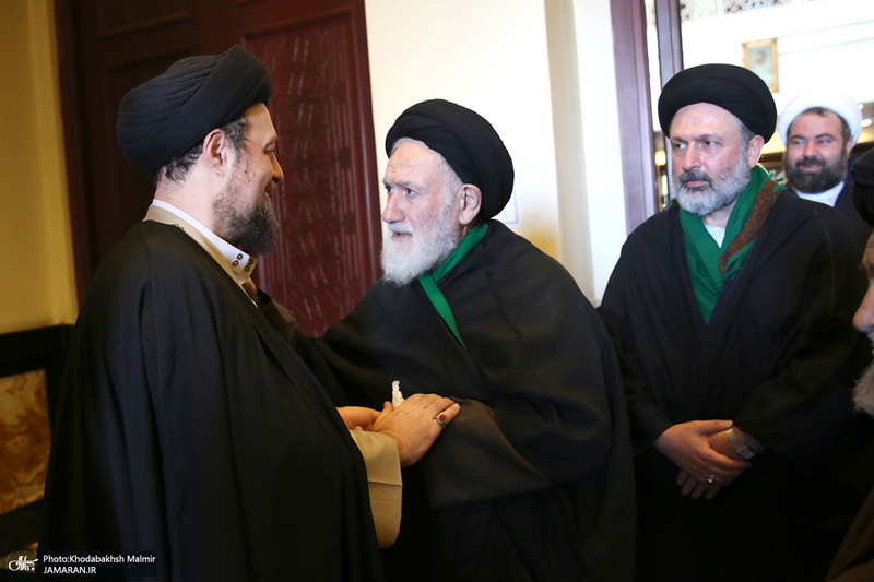 حاشیه تجدید میثاق اعضای مجلس خبرگان رهبری با آرمان های امام خمینی (س)