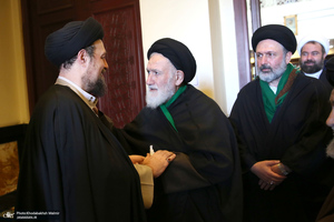 حاشیه تجدید میثاق اعضای مجلس خبرگان رهبری با آرمان های امام خمینی (س)