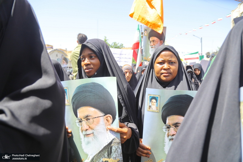 راهپیمایی مردم قم در سالروز قیام 15 خرداد‎‎