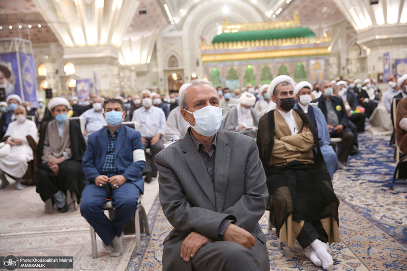 مراسم بزرگداشت حجت الاسلام و المسلمین محتشمی پور(ره) در حرم مطهر امام خمینی