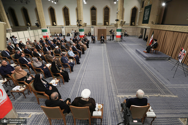 دیدار رئیس‌جمهور و اعضای هیئت دولت با رهبر معظم انقلاب