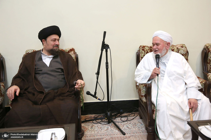 دیدارجمعی از علمای اهل سنت کشور سوریه با سید حسن خمینی
