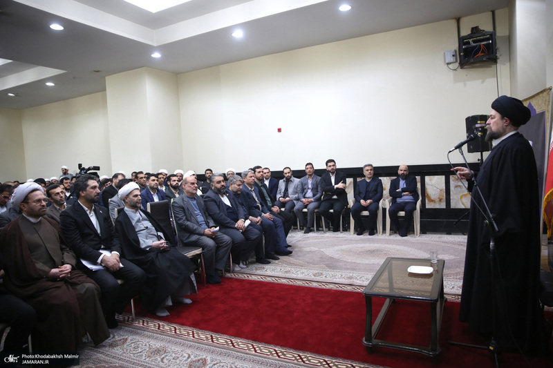 دیدار قضات جدیدالورود کشور با سید حسن خمینی