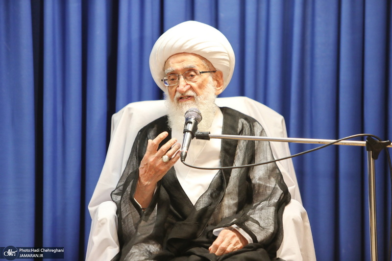 دیدار رئیس قوه قضاییه با مراجع عظام تقلید - نوری همدانی