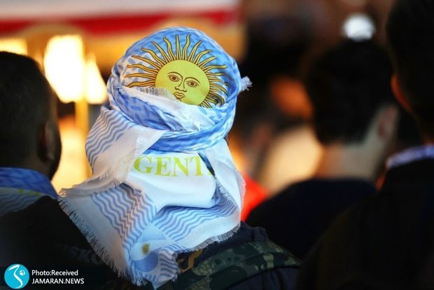 گزارش تصویری| آرژانتینی ها به استقبال فینال جام جهانی رفتند