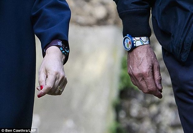 عکس/ ساعت نخست وزیر و شوهرش خبرساز شد