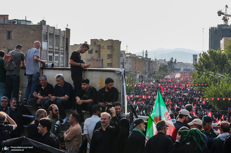 مراسم تشییع پیکر مطهر رهبر شهید انقلاب در تهران -2