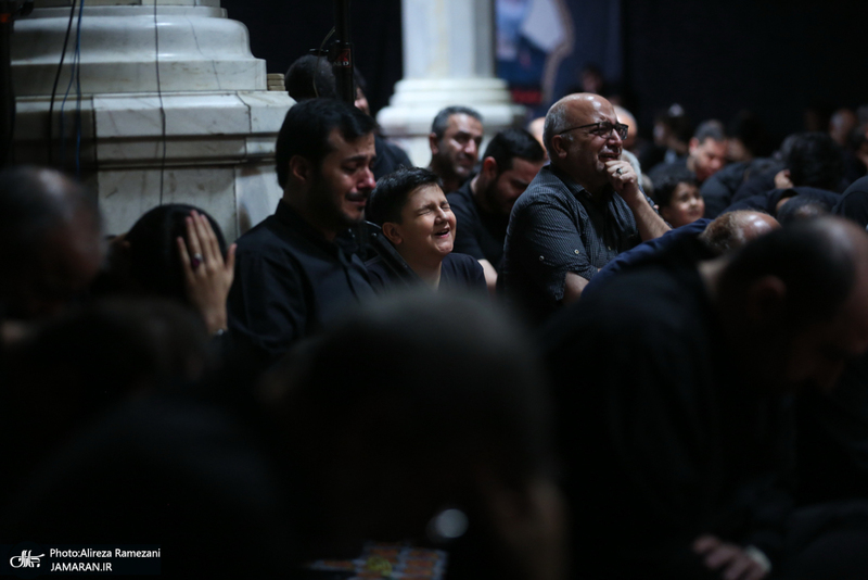مراسم عاشورای حسینی در مدرسه عالی شهید مطهری