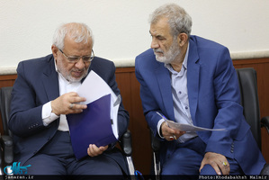 دیدار اعضای شورای مرکزی حزب موتلفه اسلامی با سید حسن خمینی 