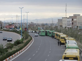 اعزام ۳۰ دستگاه اتوبوس درون‌شهری از اردبیل به مرز مهران