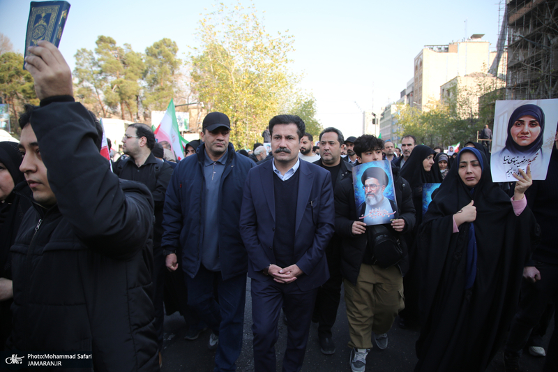 راهپیمایی محکومیت اقدامات تروریستی امریکا و رژیم صهونیستی علیه ملت ایران