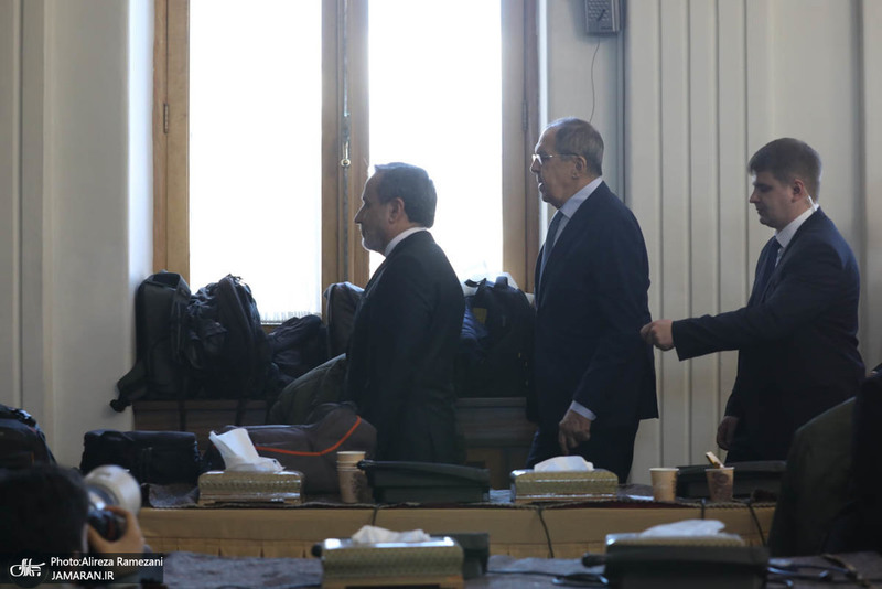 نشست خبری مشترک وزرای خارجه ایران و روسیه