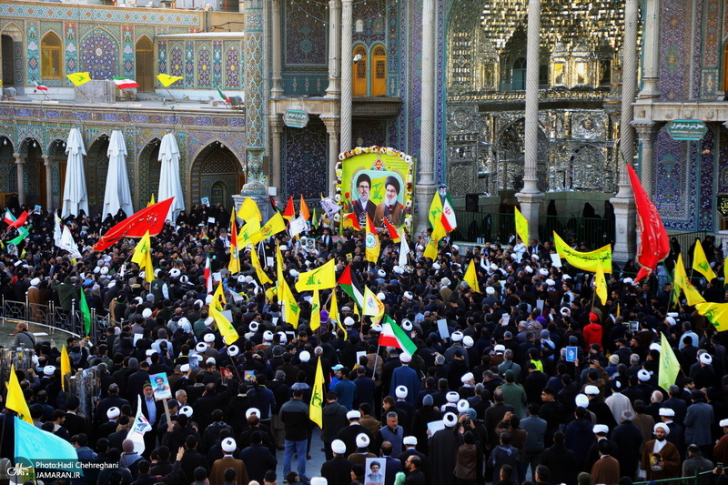 راهپیمایی و اجتماع «لبیک یا نصرالله» در قم