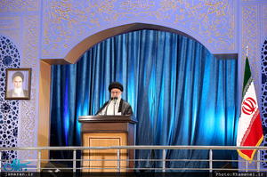 اقامه نماز عید سعید فطر به امامت رهبر انقلاب اسلامی