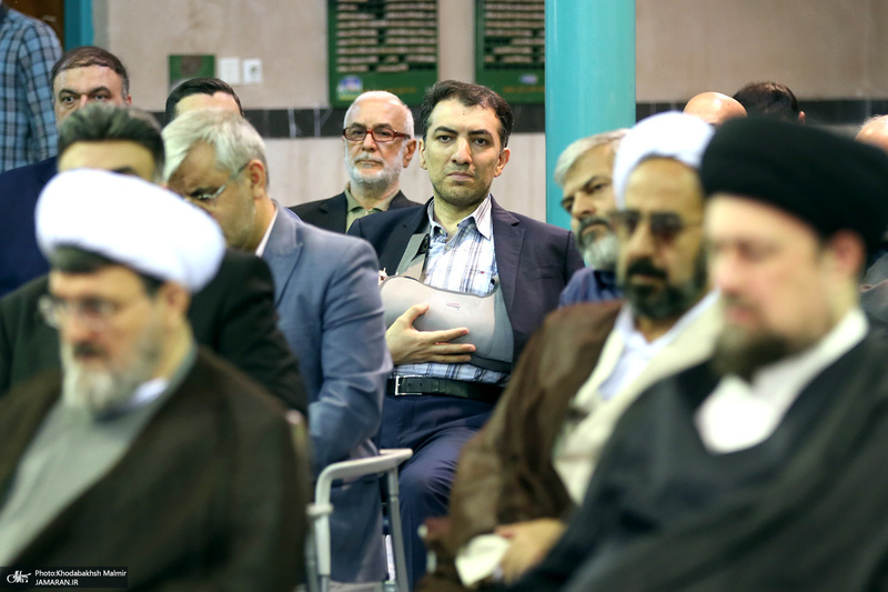 آیین رونمایی از نسخه جدید نرم افزار مجموعه آثار امام خمینی (س) در حسینیه جماران