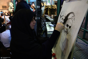 تجدید میثاق مدیران کانون های فرهنگی هنری مساجد با آرمان های امام خمینی (س)