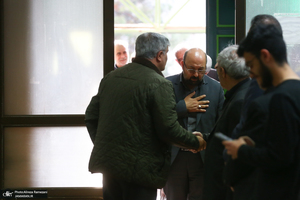 مراسم ختم مادر همسر دکتر هادی خانیکی