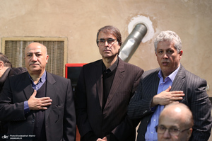 مراسم تشییع آیت الله سید مهدی امام جمارانی (ره) از حسنیه جماران-2