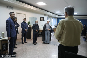بازدید رییس موسسه تنظیم و نشر آثار امام خمینی (ره) از خبرگزاری ایسنا