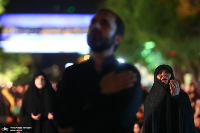 مراسم شب بیست و یکم ماه مبارک رمضان در حسینیه همدانیها