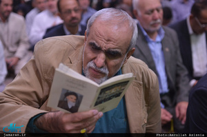 تجدید میثاق جمعی از بازنشستگان فرماندهی حفاظت سپاه با آرمان های حضرت امام(س)