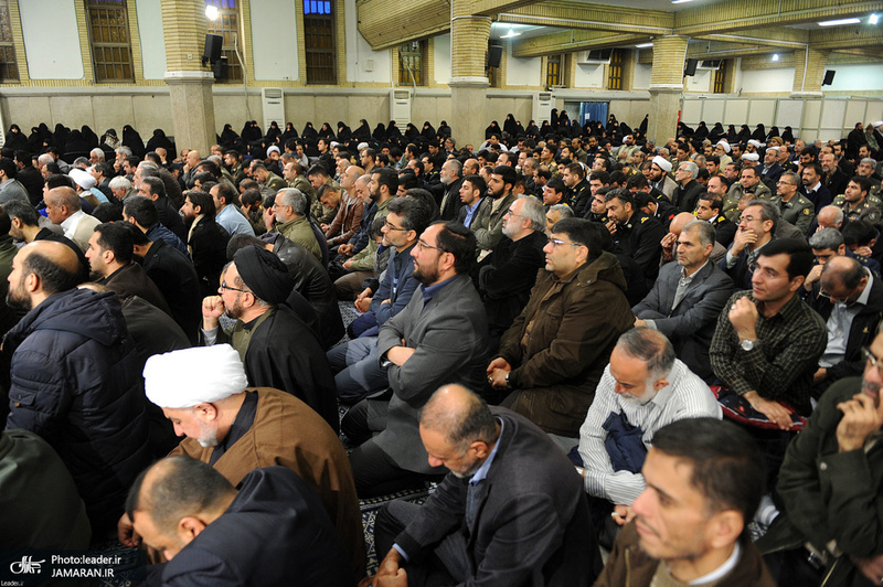 مراسم ترحیم و بزرگداشت آیت‌الله هاشمی شاهرودی(ره) با حضور رهبر معظم انقلاب