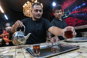 هم قدم با زائران کربلا؛ مرز شلمچه