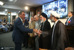 مراسم تودیع معارفه دکتر رضا داوری اردکانی و دکتر محمد رضا مخبر دزفولی