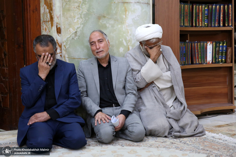 مراسم شام غریبان در حرم مطهر امام راحل